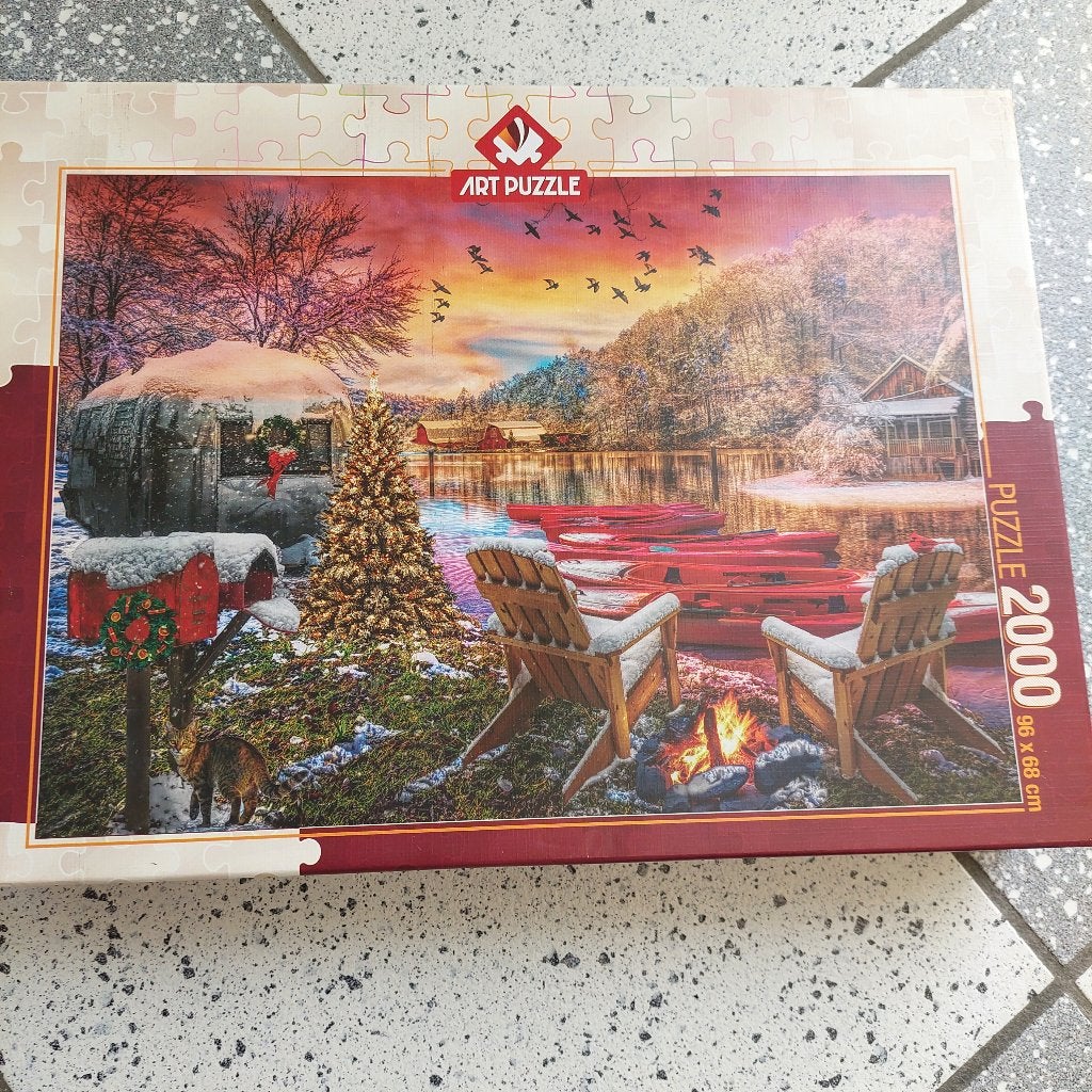Puzzel 2000 stukjes, Hobby en Vrije tijd, Denksport en Puzzels, Ophalen of Verzenden, Meer dan 1500 stukjes, Zo goed als nieuw