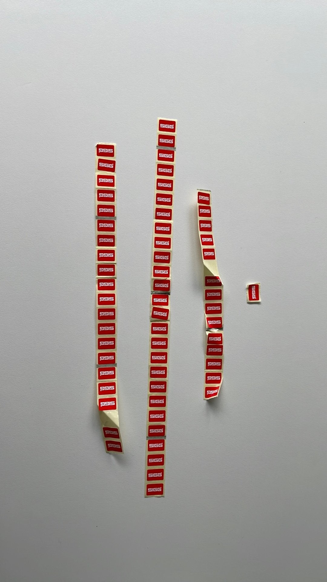 61 zegels SIGG, Verzamelen, Ophalen of Verzenden