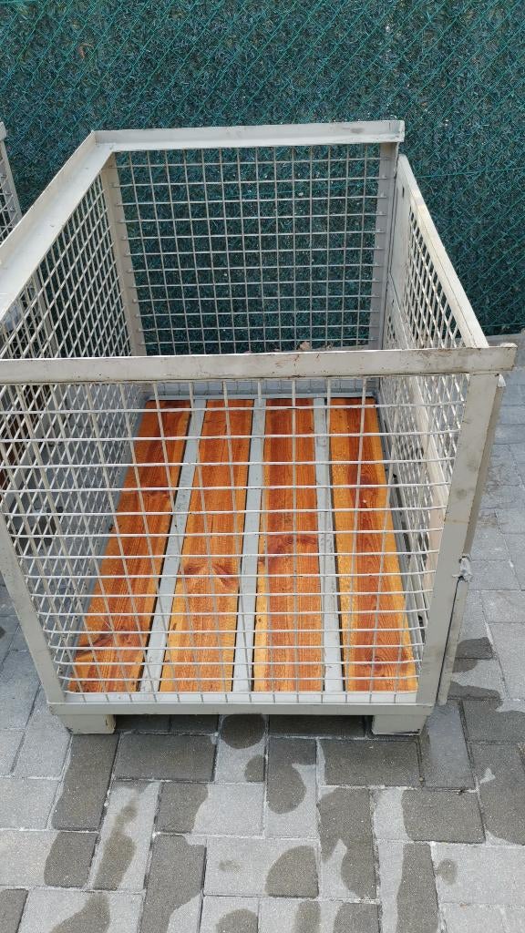 Gitterbox Gaascontainer box draadcontainer, Enlèvement