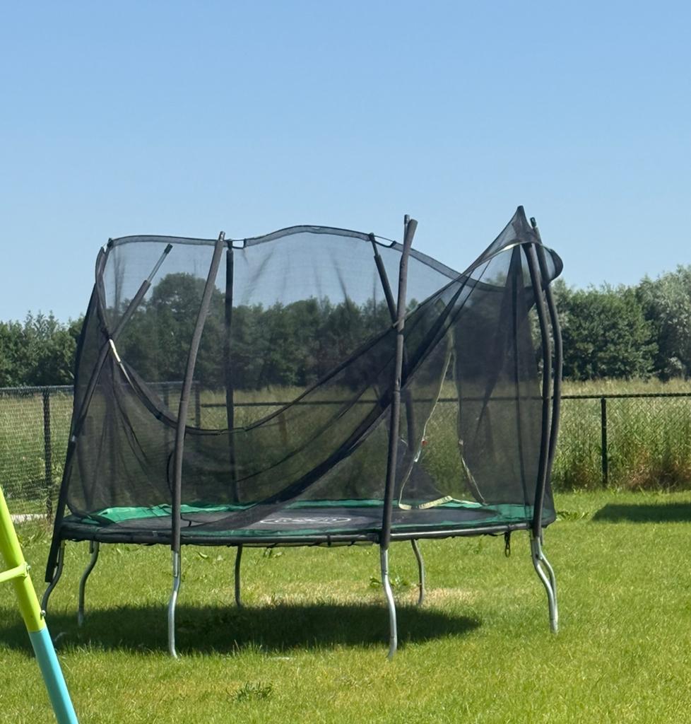 Trampoline 3 meter, Ophalen, Gebruikt