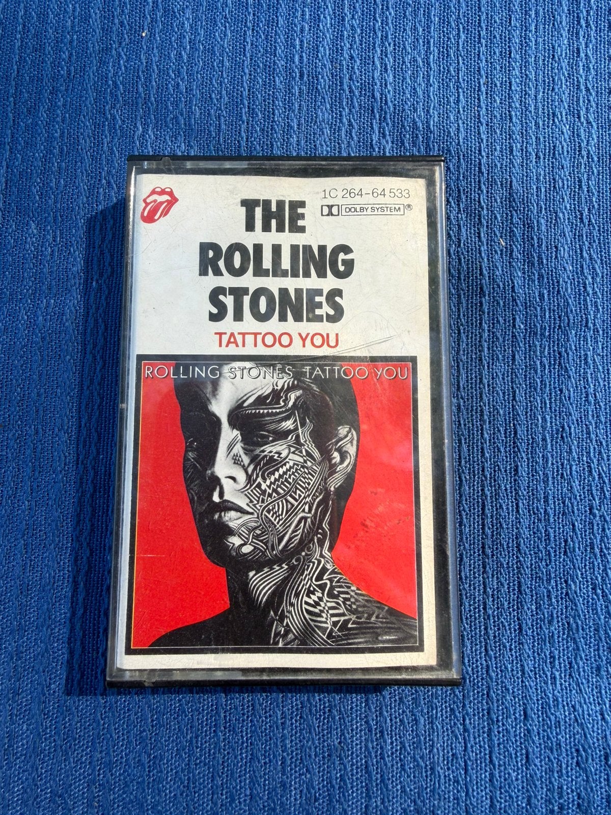 Vintage cassette the rolling stones tattoo you, Ophalen of Verzenden, Zo goed als nieuw