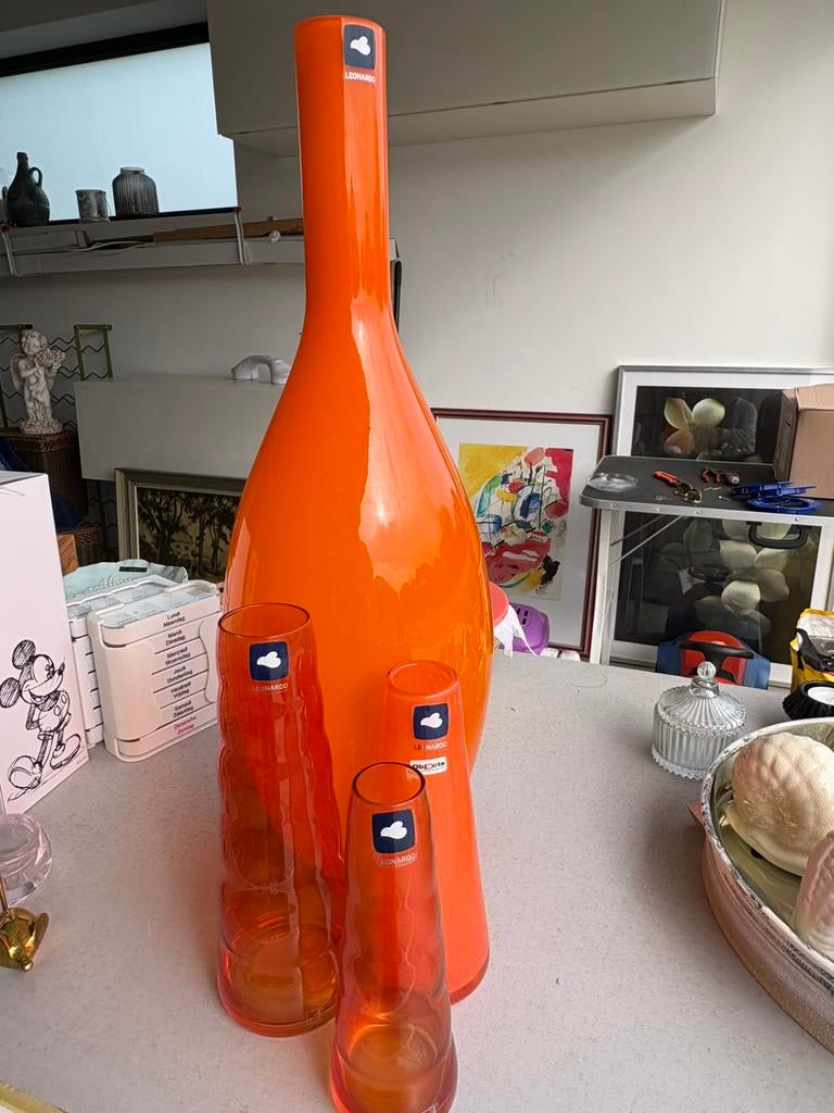 Vases Leonardo, Neuf, Moins de 50 cm, Verre, Enlèvement