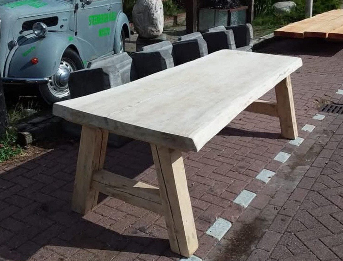 UNIEKE NIEUWE TAFEL VAN POPULIERENHOUT, Ophalen, Nieuw