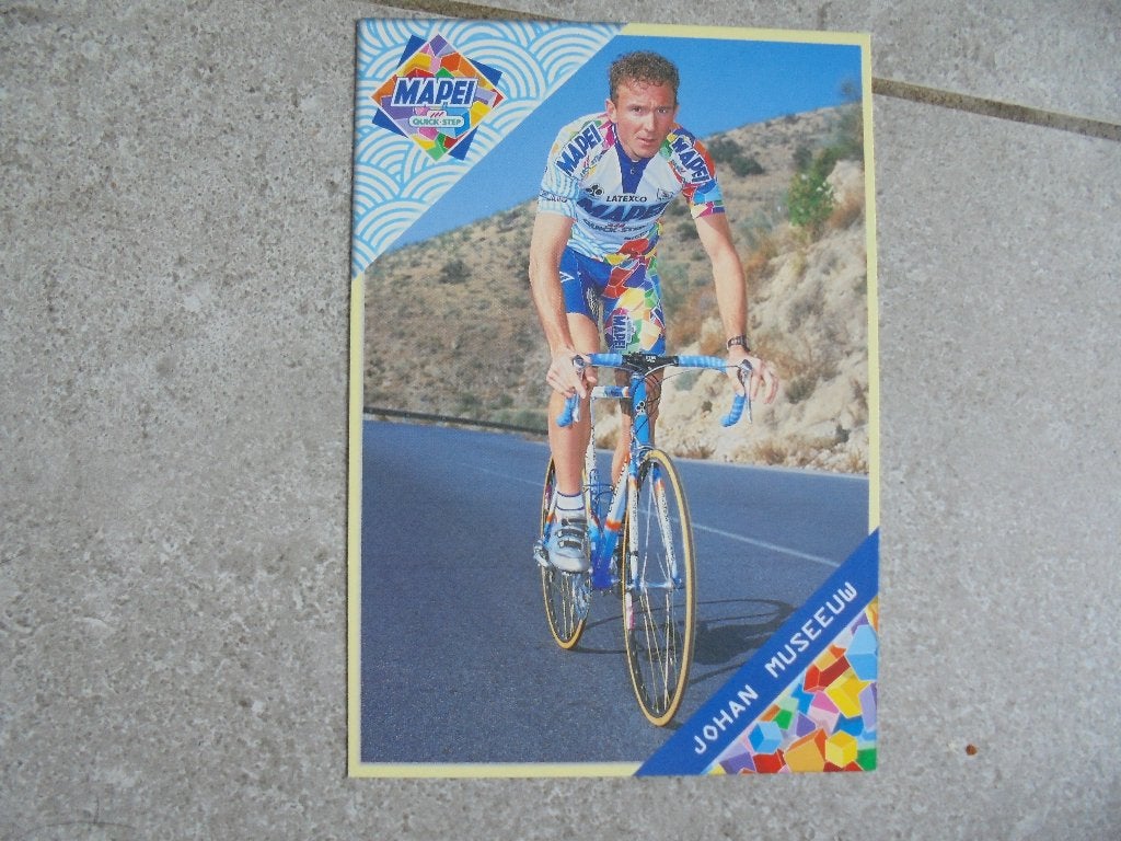 Wielerfoto Johan Museeuw, Verzenden