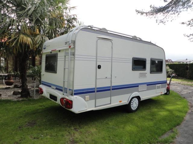 Hobby 440 De Luxe Easy bj.2004, Caravans en Kamperen, Vast bed, Hobby, Treinzit, Particulier