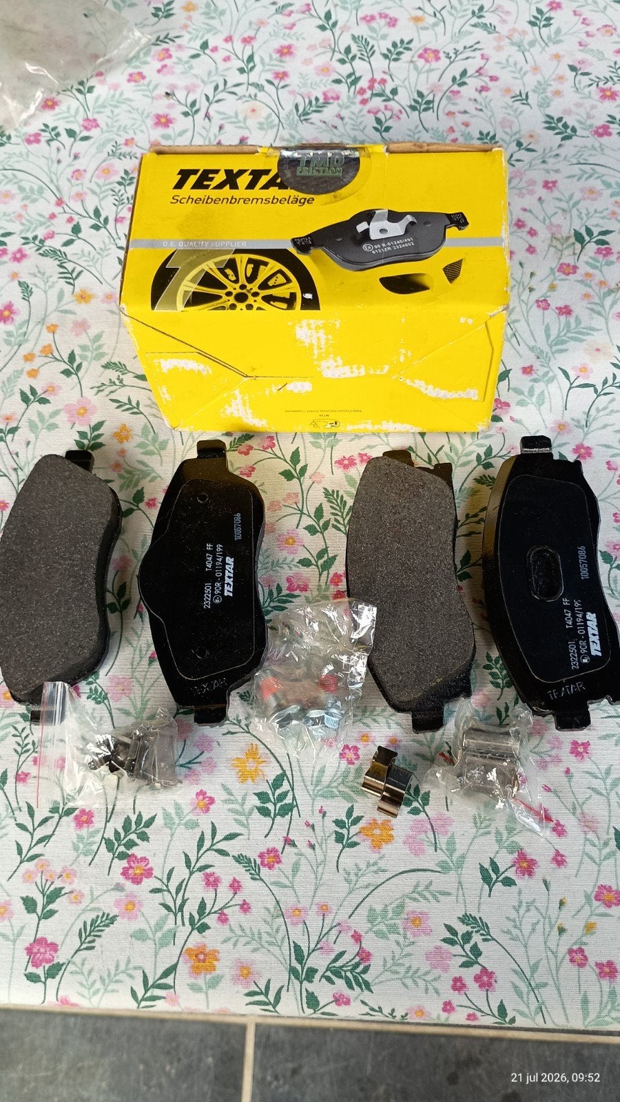 Nieuwe remblokken voor Opel Corsa/Combo/Meriva/Tigra, Auto-onderdelen, Ophalen, Opel