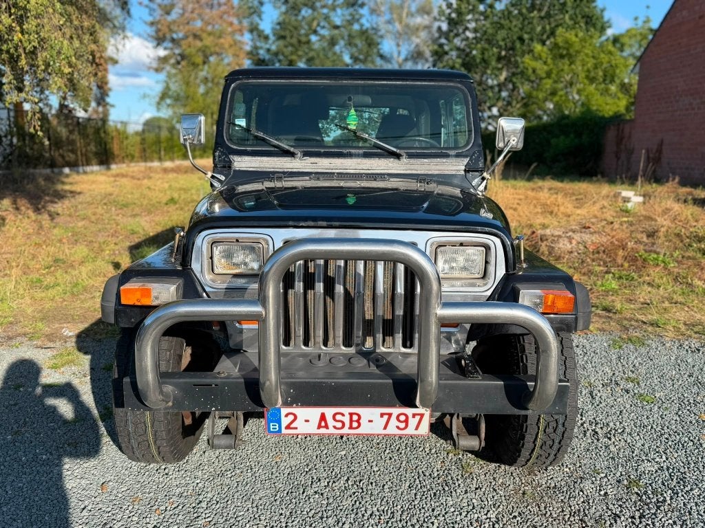 Jeep Wrangler 1995 Benzine/Gas 4x4, Autos, Achat, Entreprise, Boîte manuelle, Essence