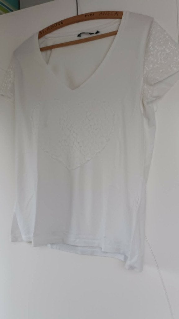 Witte t- shirt mt XL RIVER WOODS, River Woods, Wit, Maat 46/48 (XL) of groter, Ophalen of Verzenden
