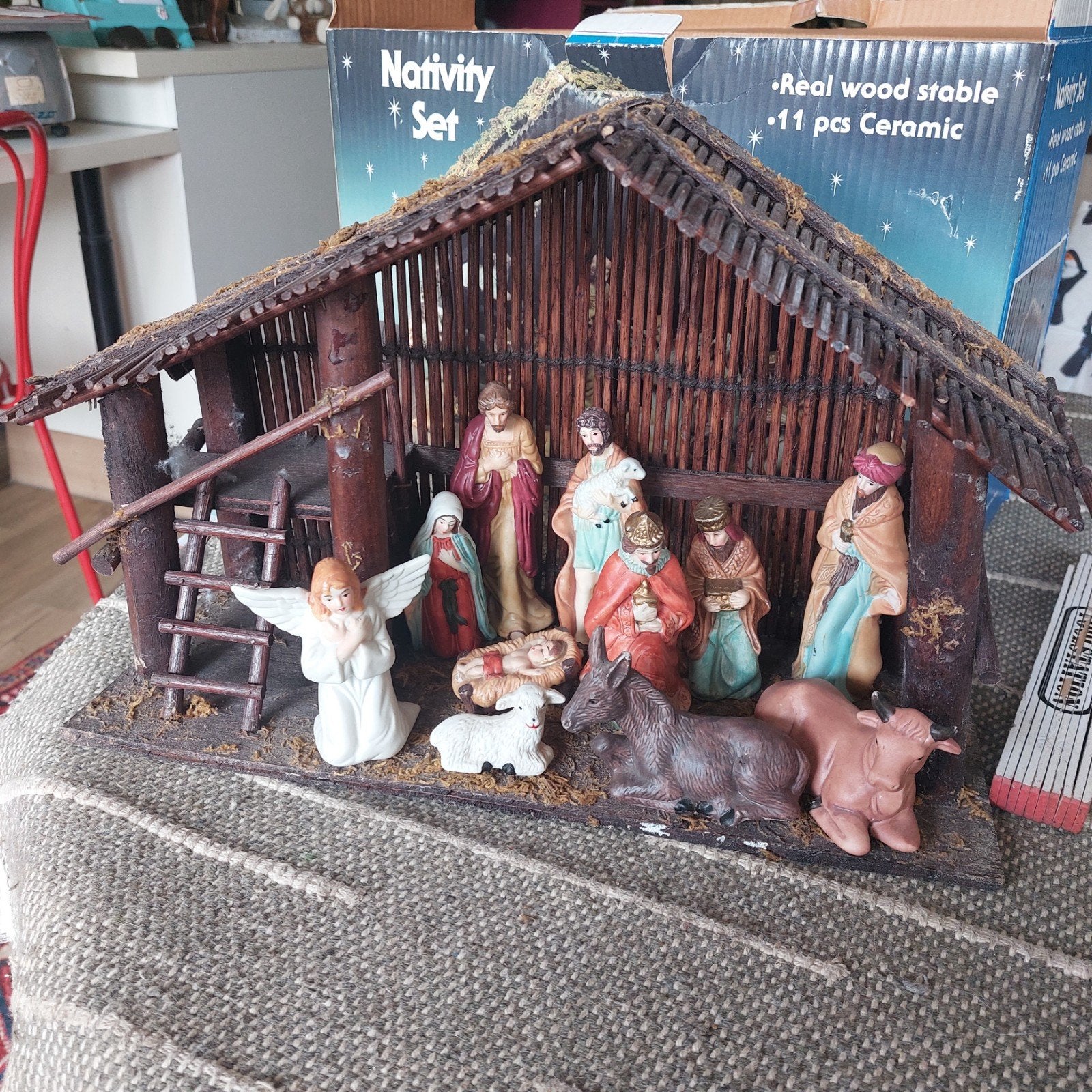 kerststal, Enlèvement