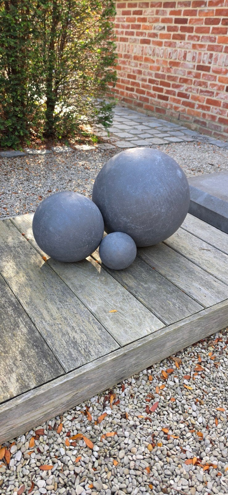 3x  loden bal Rita Jordens, Ophalen