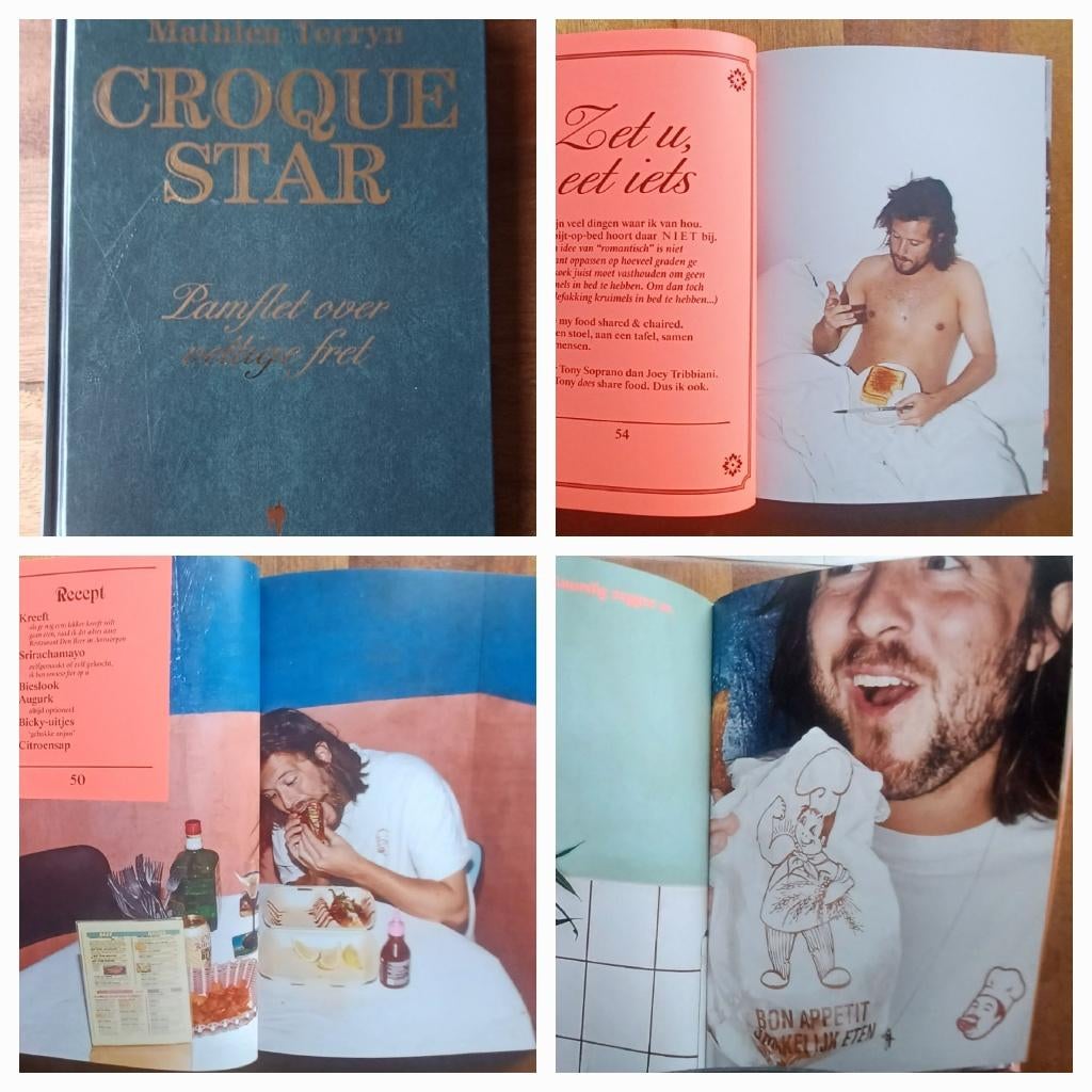 CROQUE STAR// Mathieu Terryn // 2020// hardcover //, Verzamelen, Ophalen of Verzenden