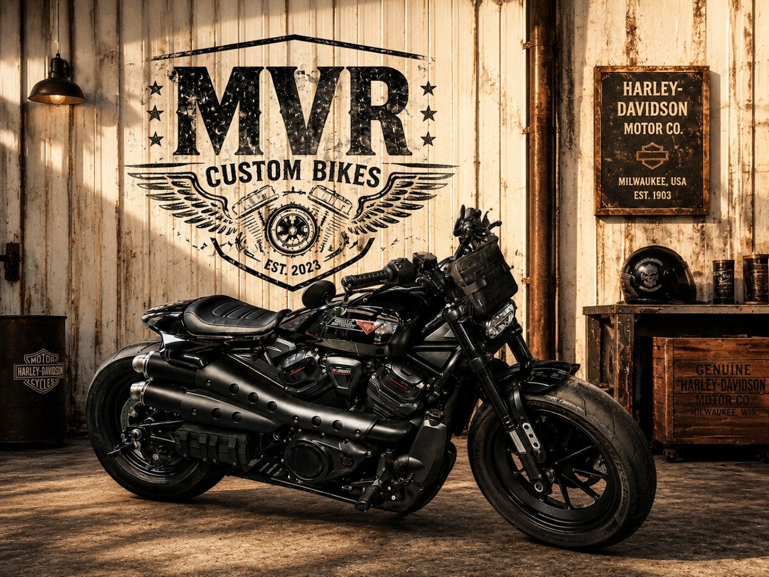 Harley Davidson Sports Star des années 1250, Permis Moto A, Occasion, Chopper, 1250 cm³