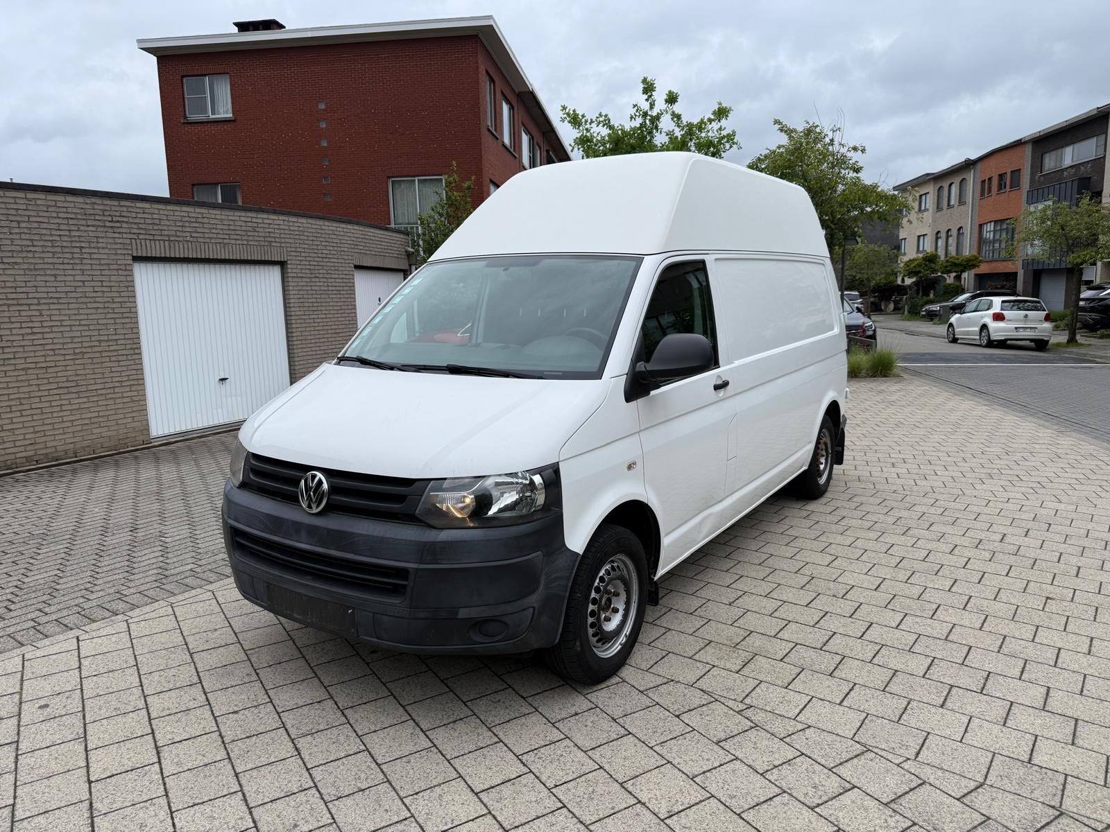 VOLKSWAGEN TRANSPORTER 2.0 TDI L2H3 2014 89000KM AC KEURING, Voorwielaandrijving, Euro 5, Stof, Volkswagen