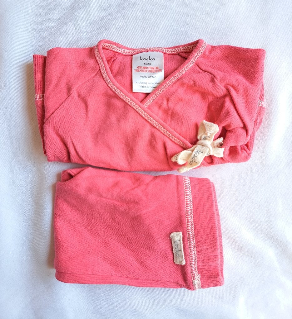 Broek met T-shirt van Koeka maat 62-68, Enfants & Bébés, Ensemble, Utilisé, Koeka, Fille