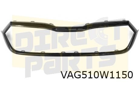 Skoda Octavia (6/20-) Grillekader (F9R black-magic pareleffe, -, -, Nieuw, Skoda