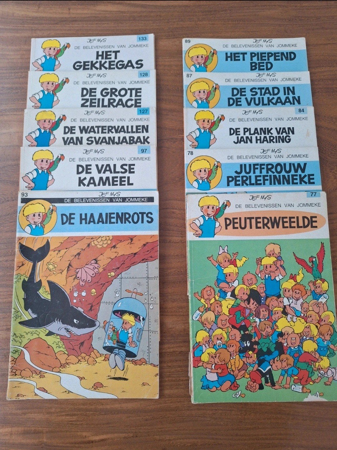 10 Strips Nero, Boeken, Stripverhalen, Ophalen, Jef Nys., Zo goed als nieuw, Meerdere stripboeken