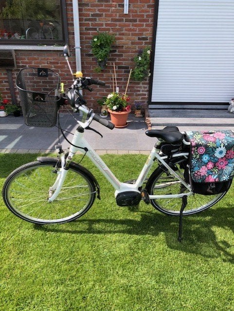 Oxford elektrische fiets, Fietsen en Brommers, Elektrische fietsen, Gebruikt, 47 tot 51 cm, 50 km per accu of meer, Ophalen