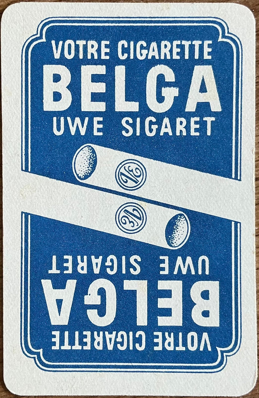 Ancien jeu BELGA CIGARETTE, Enlèvement ou Envoi, Comme neuf, Carte(s) à jouer