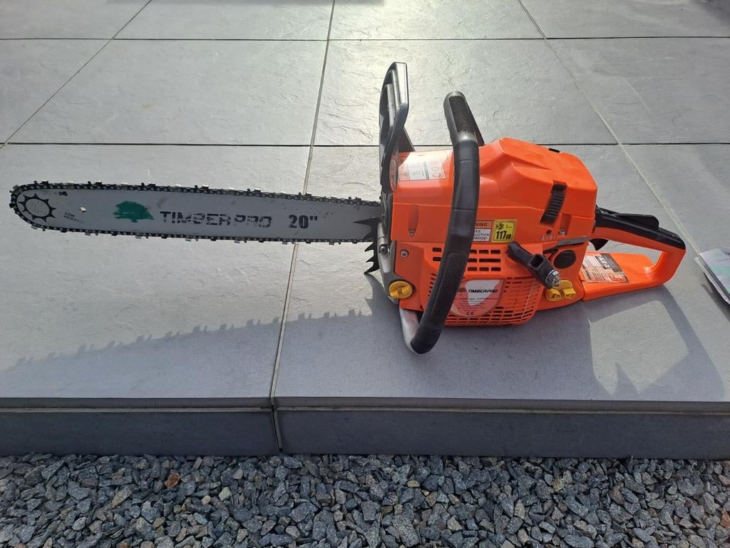 Kettingzaag Timberland benzine 3.5 pk., Tuin en Terras, Hand-tuingereedschap, Ophalen