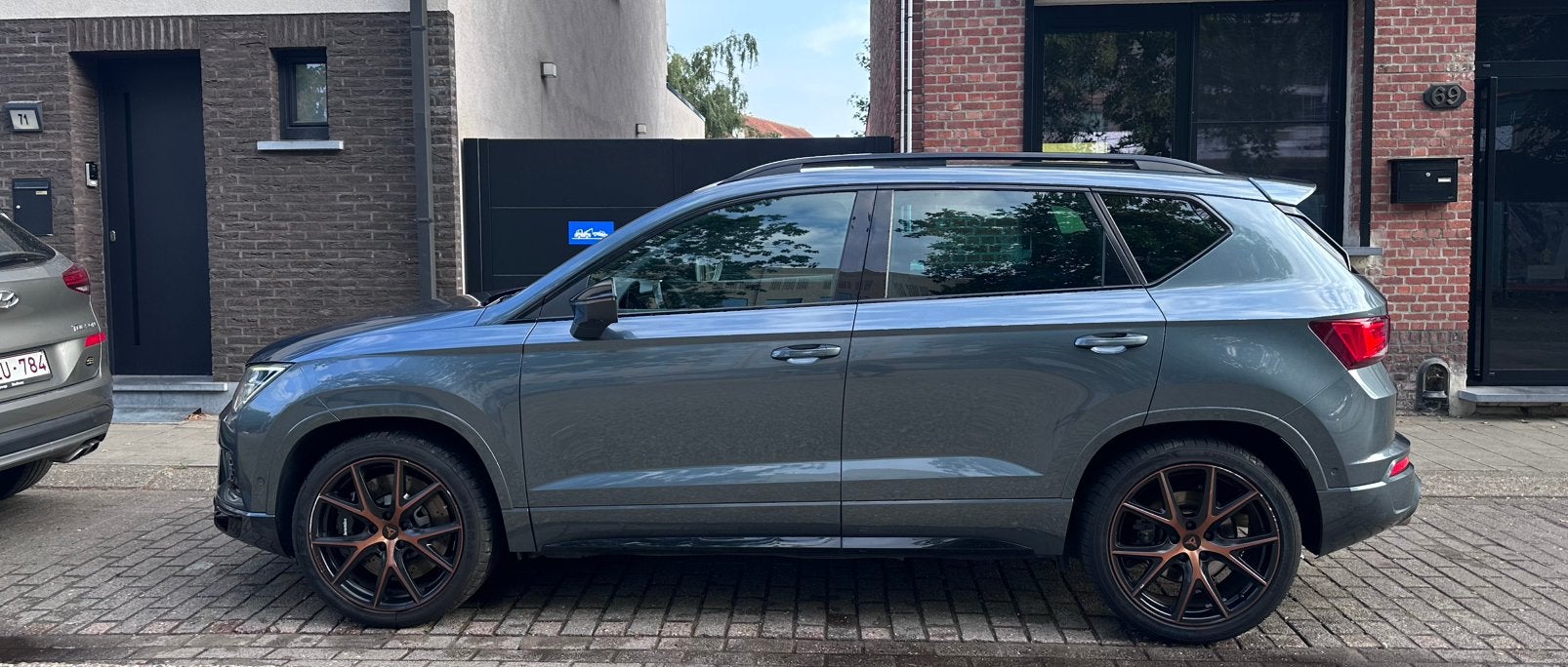 Cupra Ateca 2.0 TSI 300PK 4Drive Pano Keyless Full Option, Autos, Cupra, Argent ou Gris, Achat, Euro 6, Noir