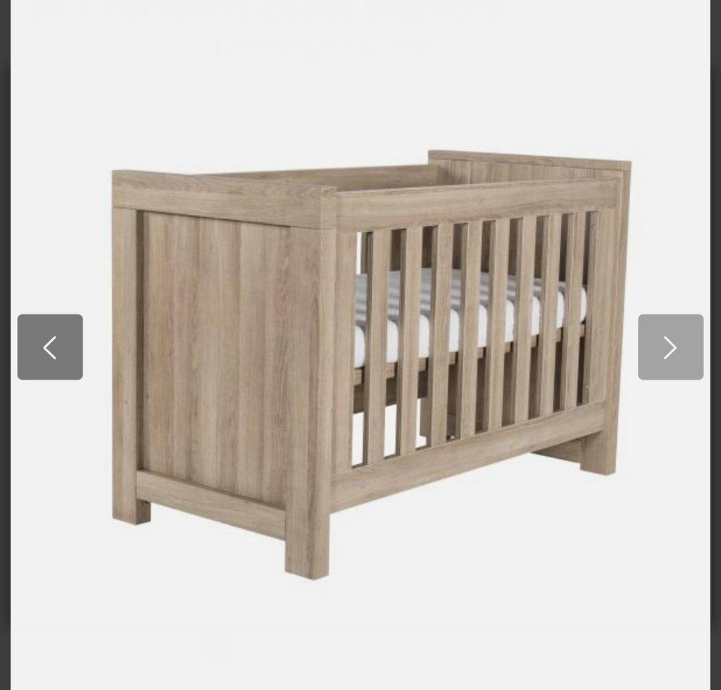 Meegroeibed 60 x 120 Incl. Bedbankzijde en 1 Persoons Zijdes, Ophalen