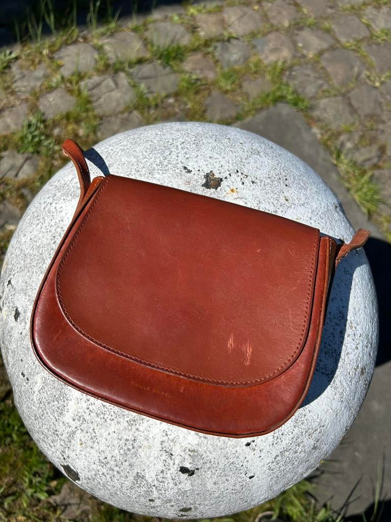 Mansur Gavriel Crossbody vintage Tas - Cognac Leer, Bijoux, Sacs & Beauté, Sacs | Sacs à bandoulière, Utilisé, Cuir, Enlèvement