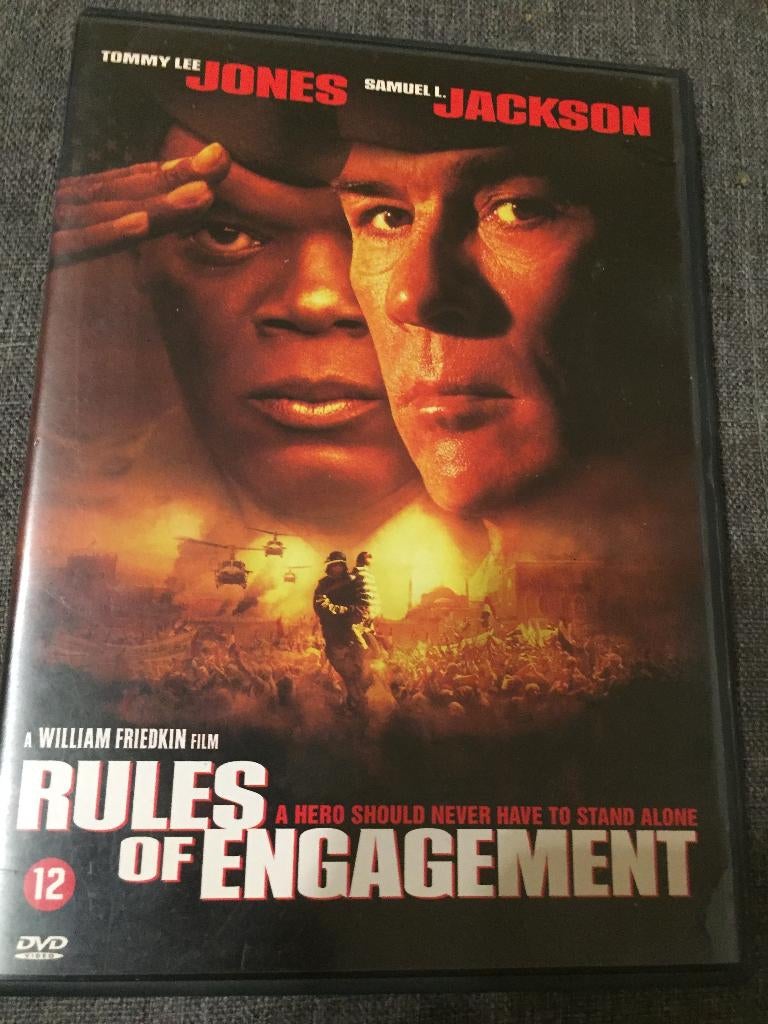 Dvd oorlog film Rules of Engagement, À partir de 12 ans, Enlèvement ou Envoi, Comme neuf, Guerre