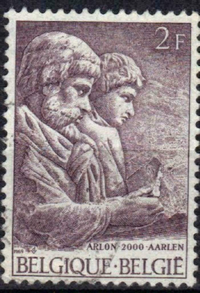 Belgique 1969 - Yvert/OBP 1486 - 2e millénaire d'Arlon (ST), Timbres & Monnaies, Envoi, Affranchi, Oblitéré, Art
