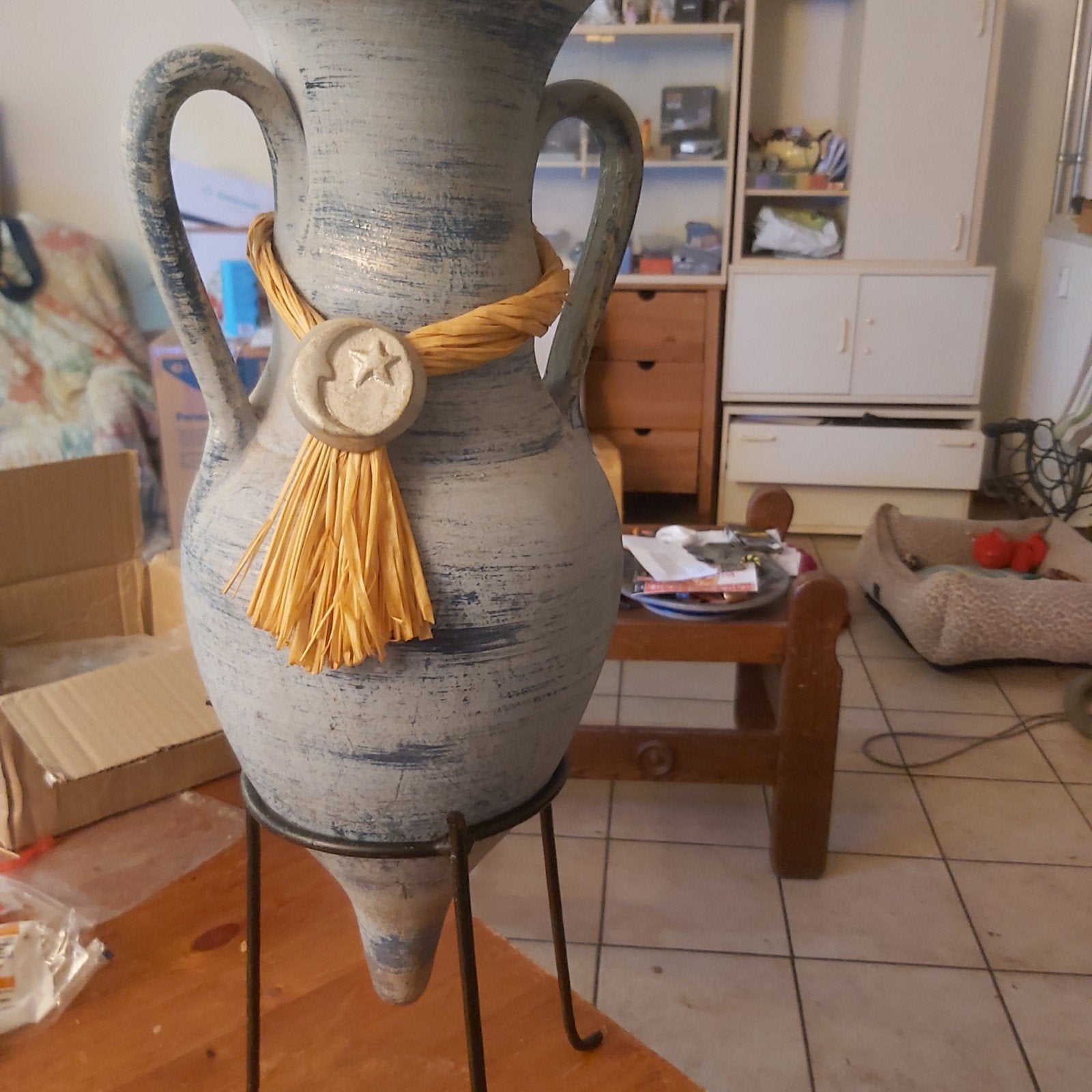 tres baux  vase, Antiquités & Art, Enlèvement