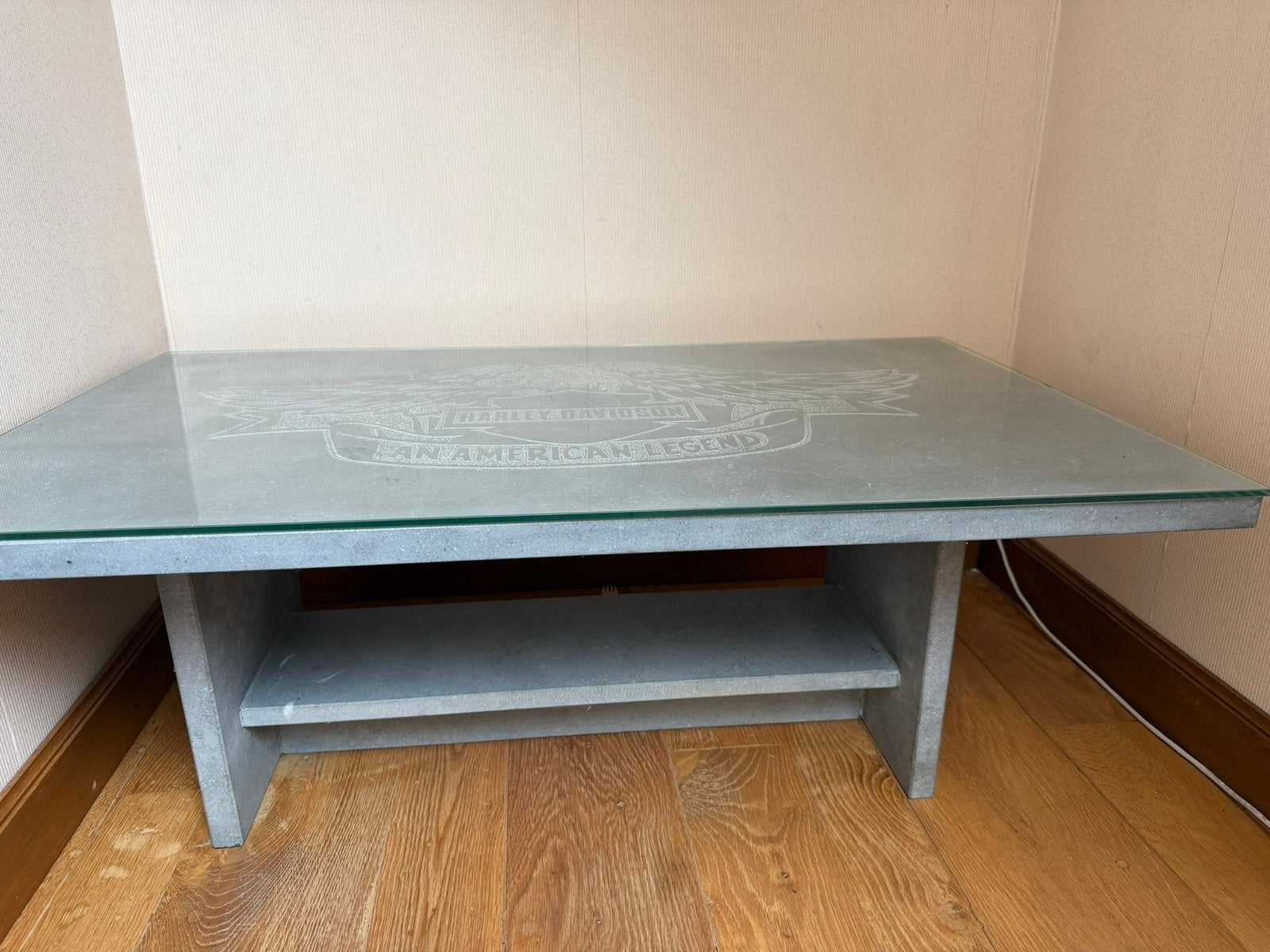 Salontafel blauwsteen, Ophalen, Zo goed als nieuw