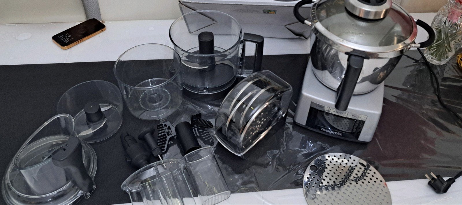Magimix cook expert robot cuiseur hachoir, Electroménager, Mélangeurs de cuisine, Enlèvement ou Envoi, Utilisé
