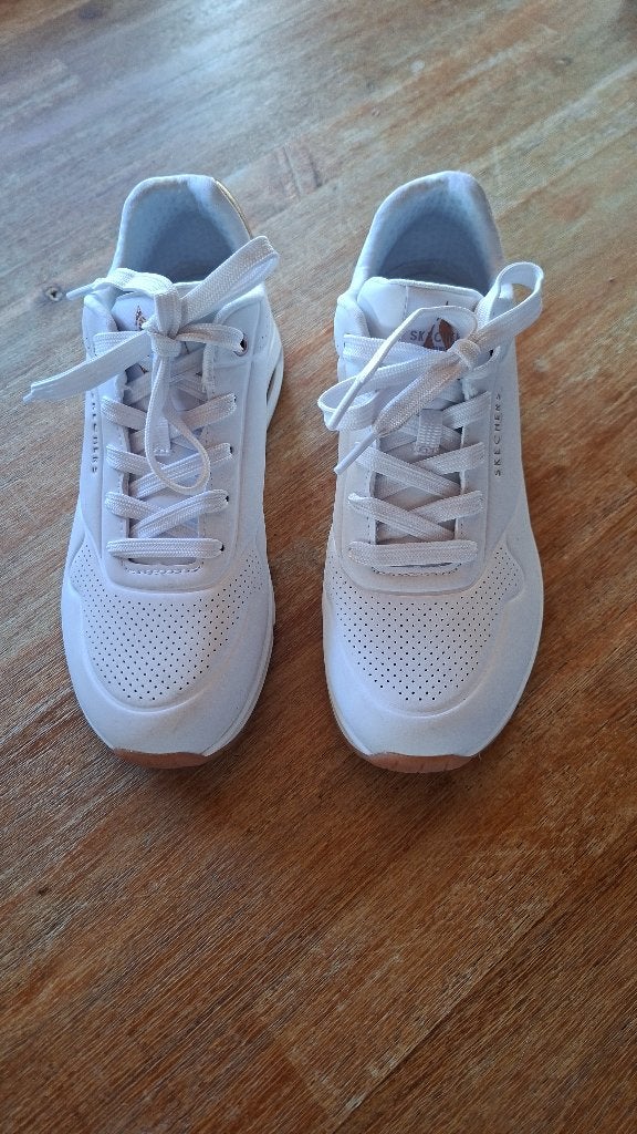 Sketchers, Skechers, Wit, Nieuw, Ophalen of Verzenden