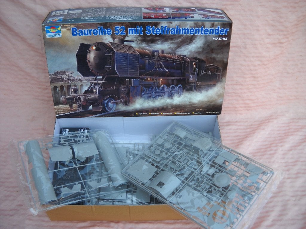 Locomotive à vapeur à l'échelle 1/35 Baureihe 52 Allemand, Neuf, Autres marques, Enlèvement ou Envoi, Autres types