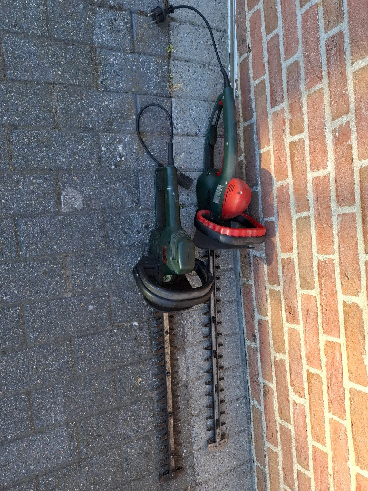 elektrische Haagschaar metabo, Ophalen