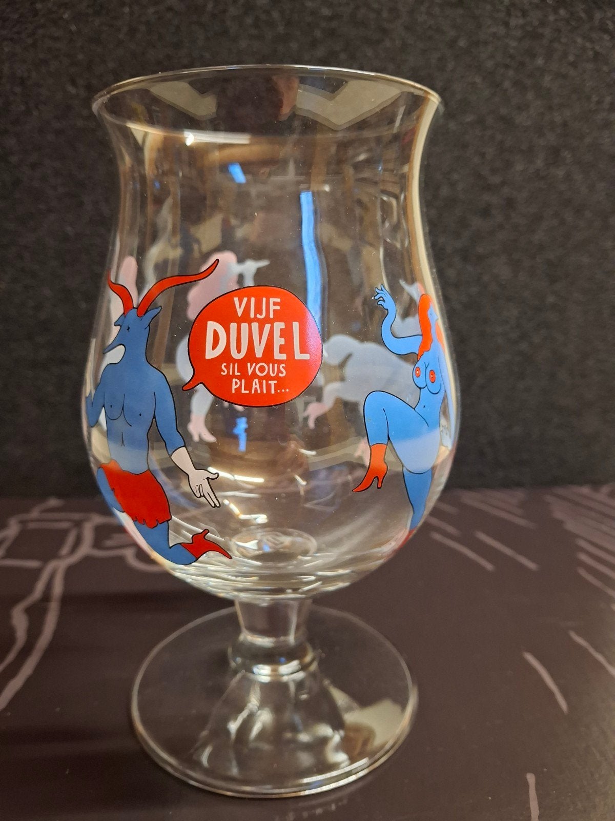 Duvel Parra glas, Verzamelen, Ophalen of Verzenden, Duvel