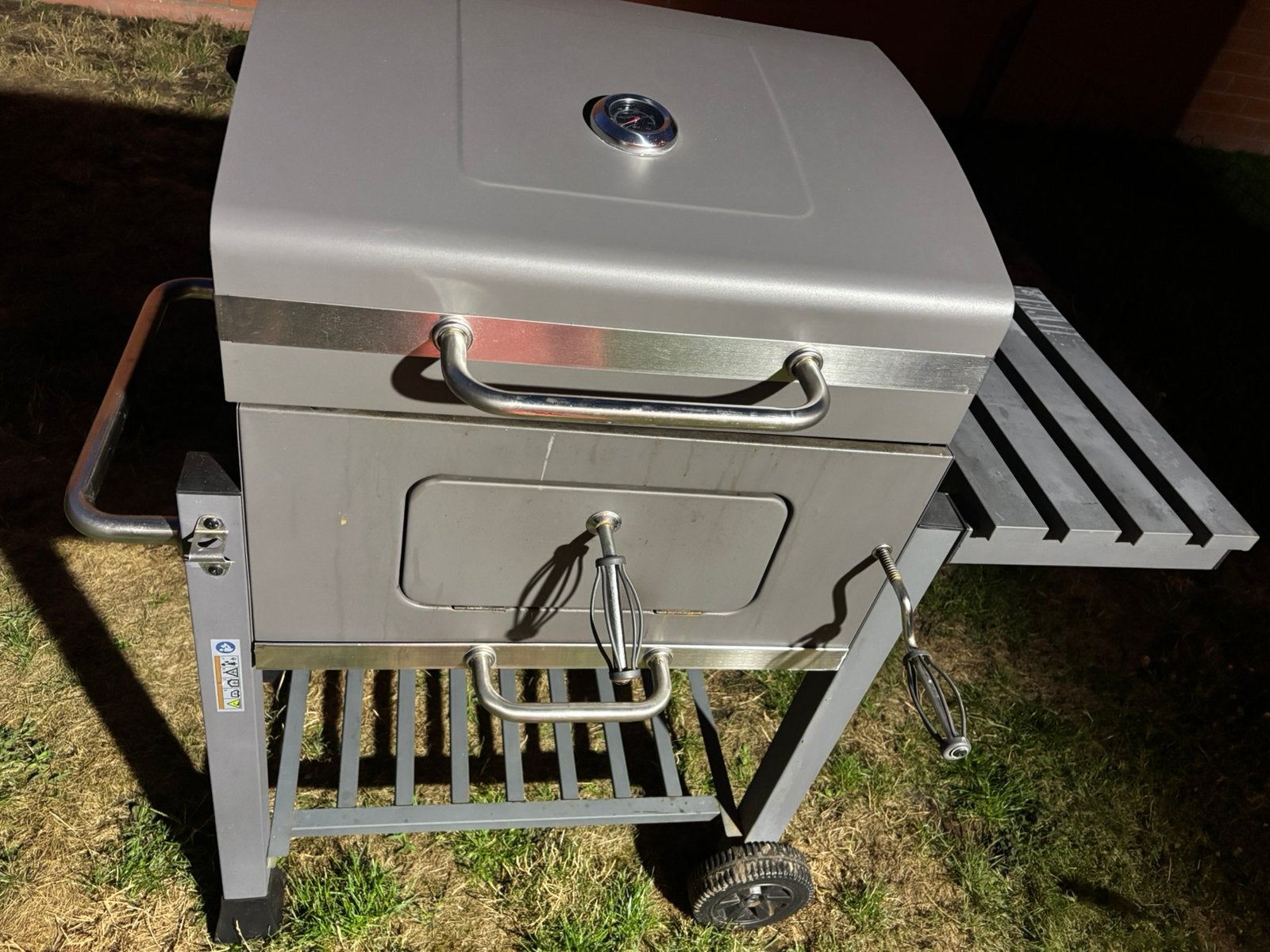 Houtskoolbarbecue, Enlèvement, Comme neuf