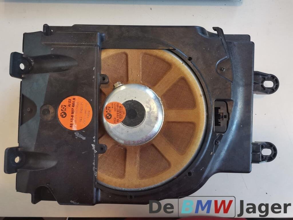 Subwoofer links BMW 7-serie E65 E66 65136907651, Gebruikt, Ophalen of Verzenden, BMW, BMW