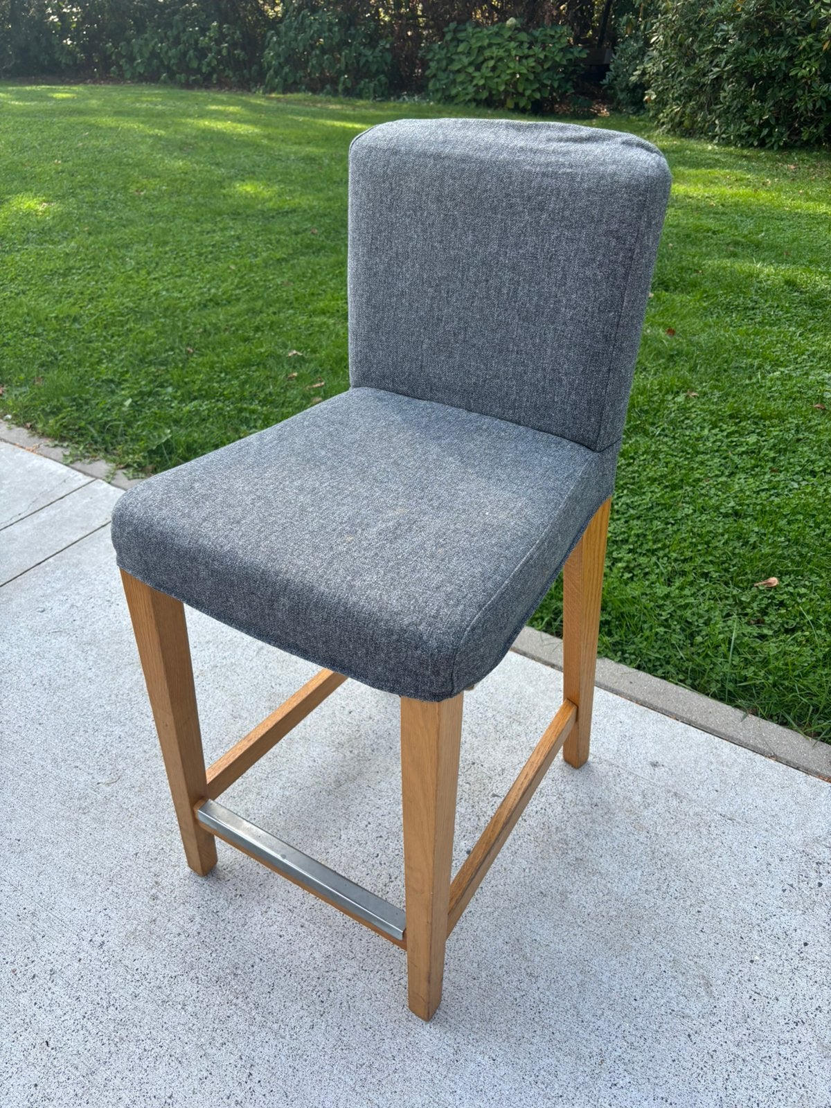 4 Chaises haute 62cm, Enlèvement, Utilisé