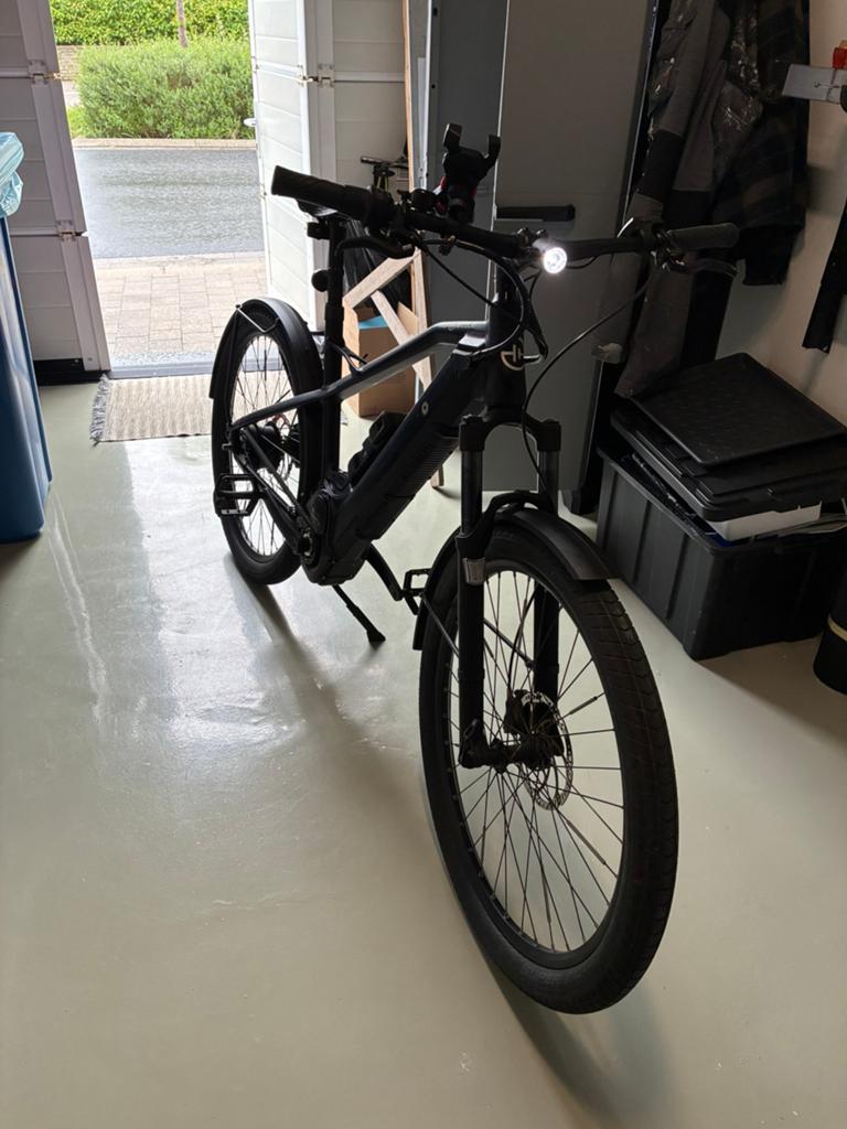 Elektrische fiets HNF Nicolai, Fietsen en Brommers, Ophalen, Zo goed als nieuw