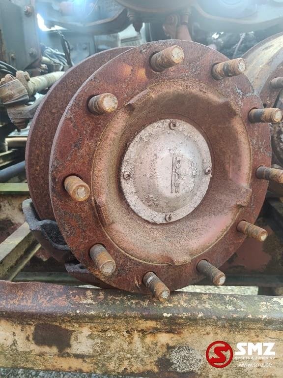 Occ vooras DAF, Gebruikt, DAF, Ophanging en Onderstel