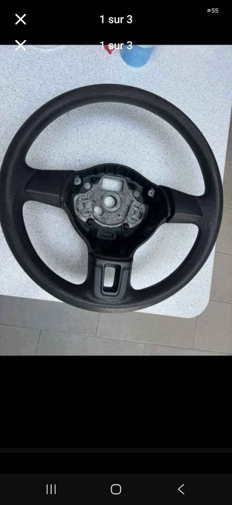 Volant Polo 6R, Autos : Pièces & Accessoires, Enlèvement, Utilisé, Volkswagen