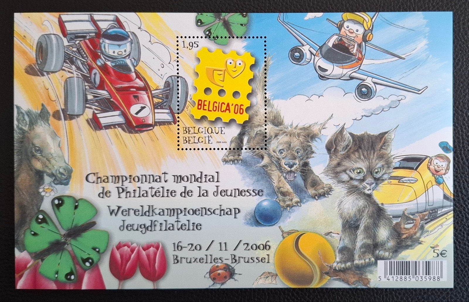 Belgique : COB 3560-BL134 ** Belgica 2006., Sans timbre, Neuf, Enlèvement ou Envoi, Non oblitéré