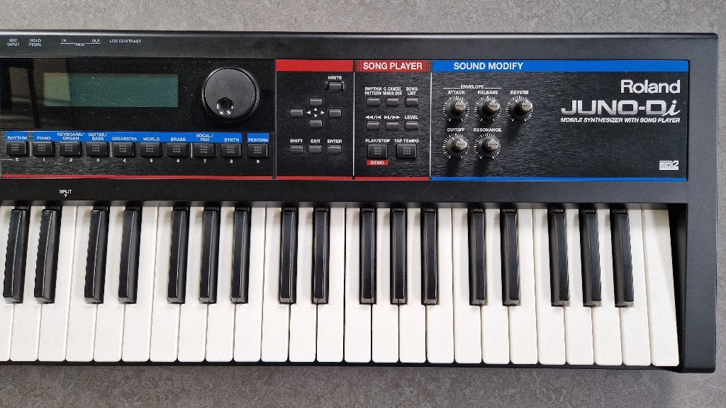 Roland Juno-Di 61 toetsen, Muziek en Instrumenten, Ophalen, Roland, Aanslaggevoelig, 61 toetsen