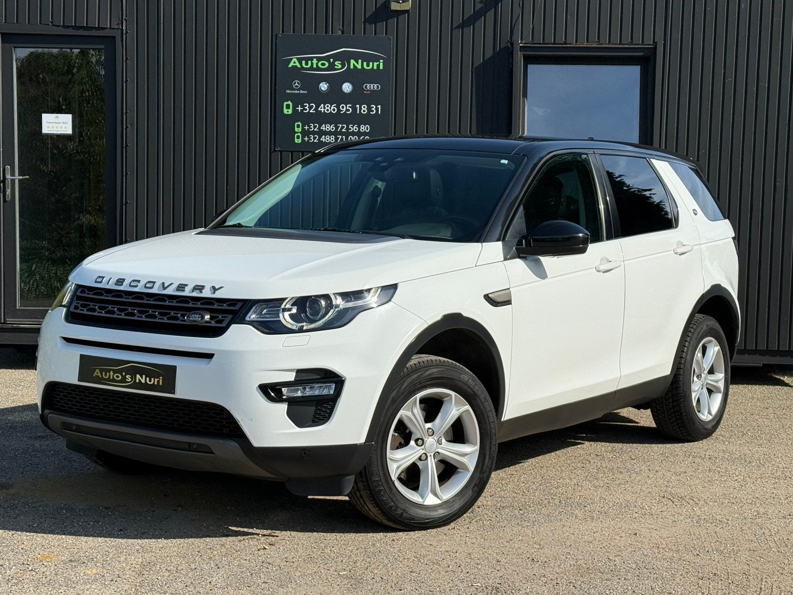 Land rover discovery sport 2.0d 2017 diesel automaat pano, Auto's, Automaat, Wit, Leder, Bedrijf