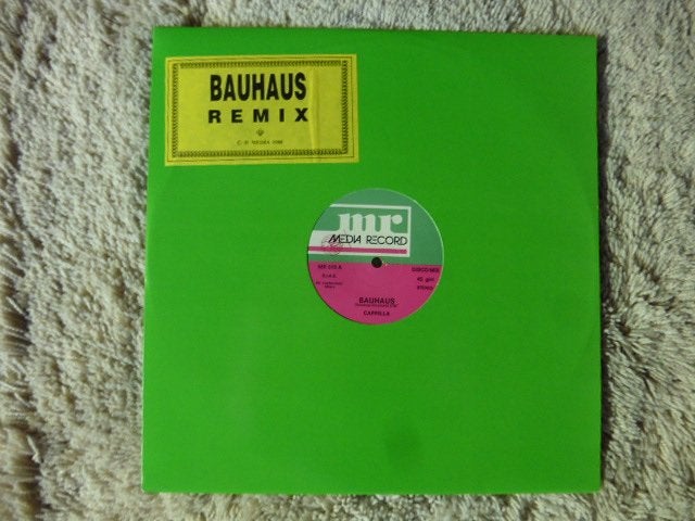 Cappella – Bauhaus (Remix) (12inch maxi Vinyl) YELLOW, CD & DVD, Vinyles | Dance & House, 12 pouces, Enlèvement ou Envoi, Comme neuf