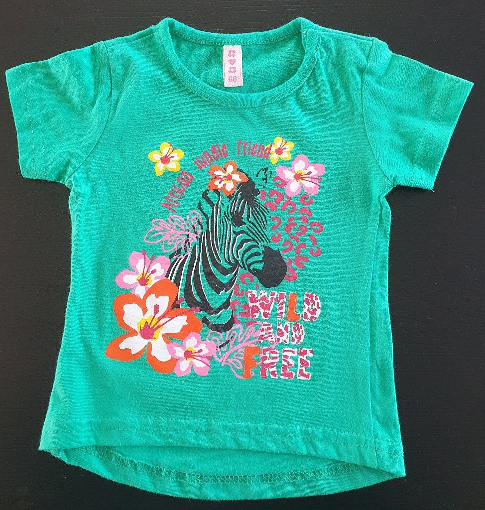 T-shirt van Wibra maat 68, Kinderen en Baby's, Meisje, Ophalen of Verzenden, Zo goed als nieuw, Wibra