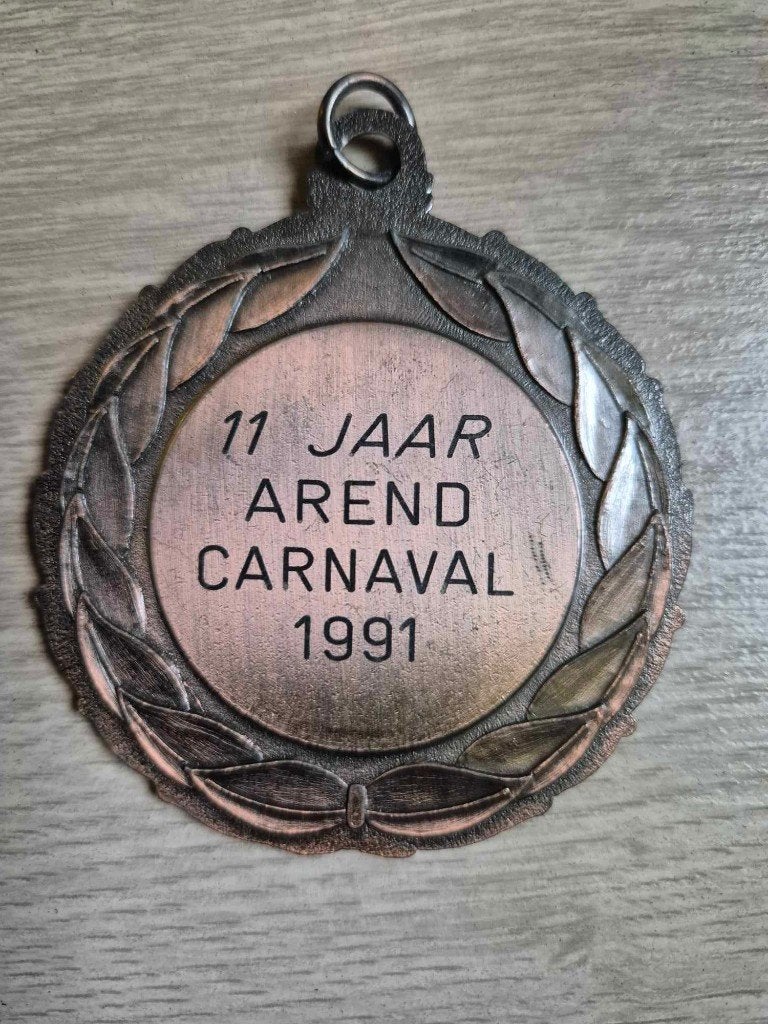 Carnaval Aalst medaille Arend 1991, Enlèvement ou Envoi