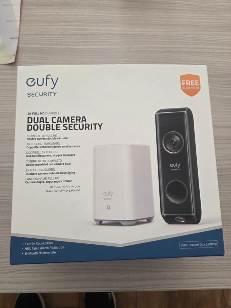 Eufy deurbelcamera, Ophalen, Compatibel met smartphone, Zo goed als nieuw, Draadloos