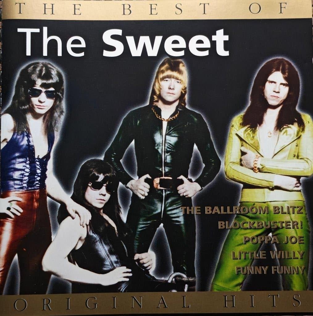 THE SWEET - The very best of ... (CD), CD & DVD, CD | Rock, Enlèvement ou Envoi, Comme neuf, Pop rock, Album