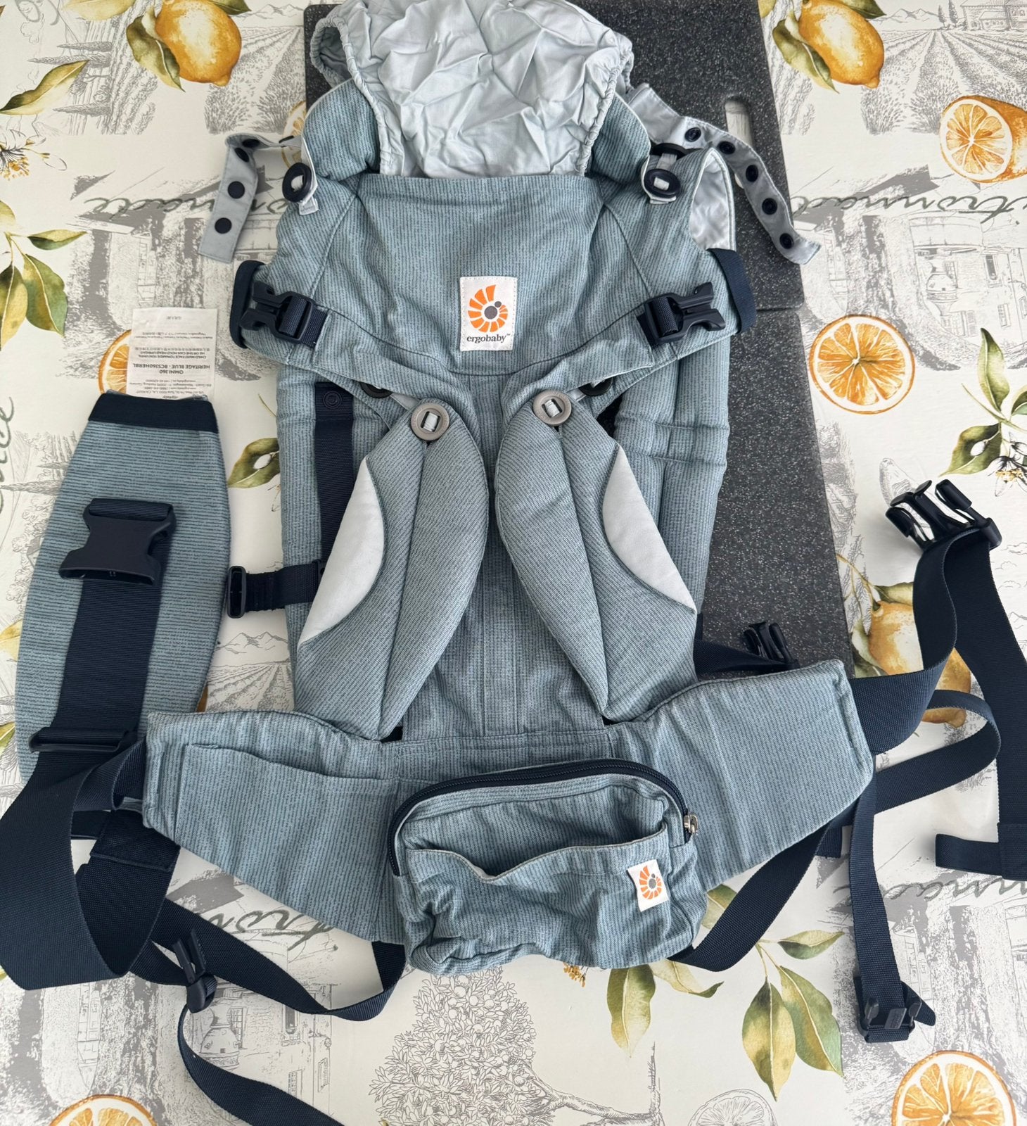 Ergobaby Omni 360 ergonomische draagzak, nieuwstaat!, Kinderen en Baby's, Ophalen of Verzenden, Zo goed als nieuw, Rug, Draagzak
